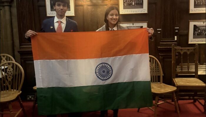 Angad Singh speaking about his Oxford debate, sharing perspectives on key issues during an exclusive interview.