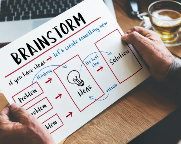Brand identity design agency team crafting AI-driven logos and visual systems in Delhi NCR