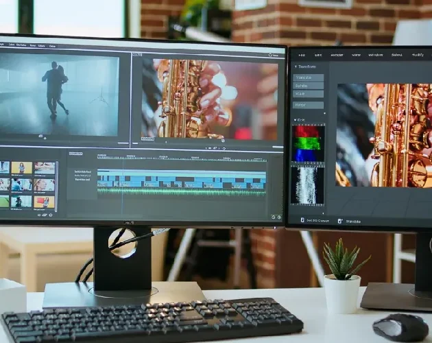 Professional video editing agency in India editing scroll-stopping reels and corporate campaign videos