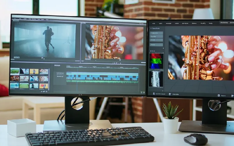 Professional video editing agency in India editing scroll-stopping reels and corporate campaign videos
